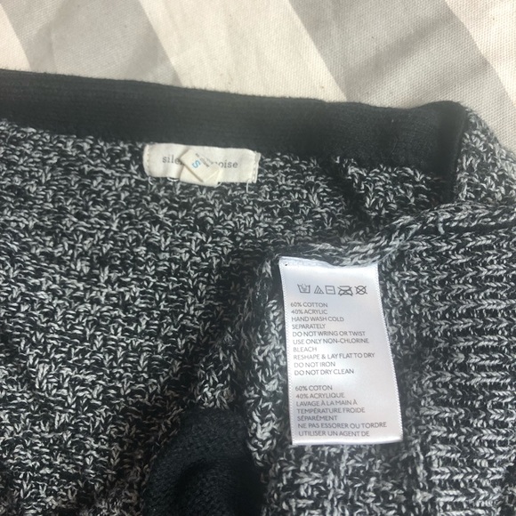 UO silence + noise cardigan zipper gray size Small - Picture 8 of 8